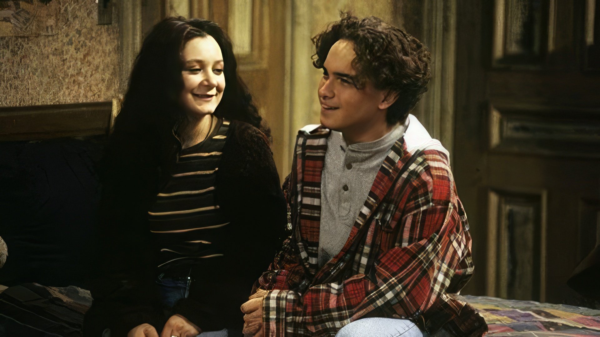 El joven Johnny Galecki en la serie 'Roseanne'