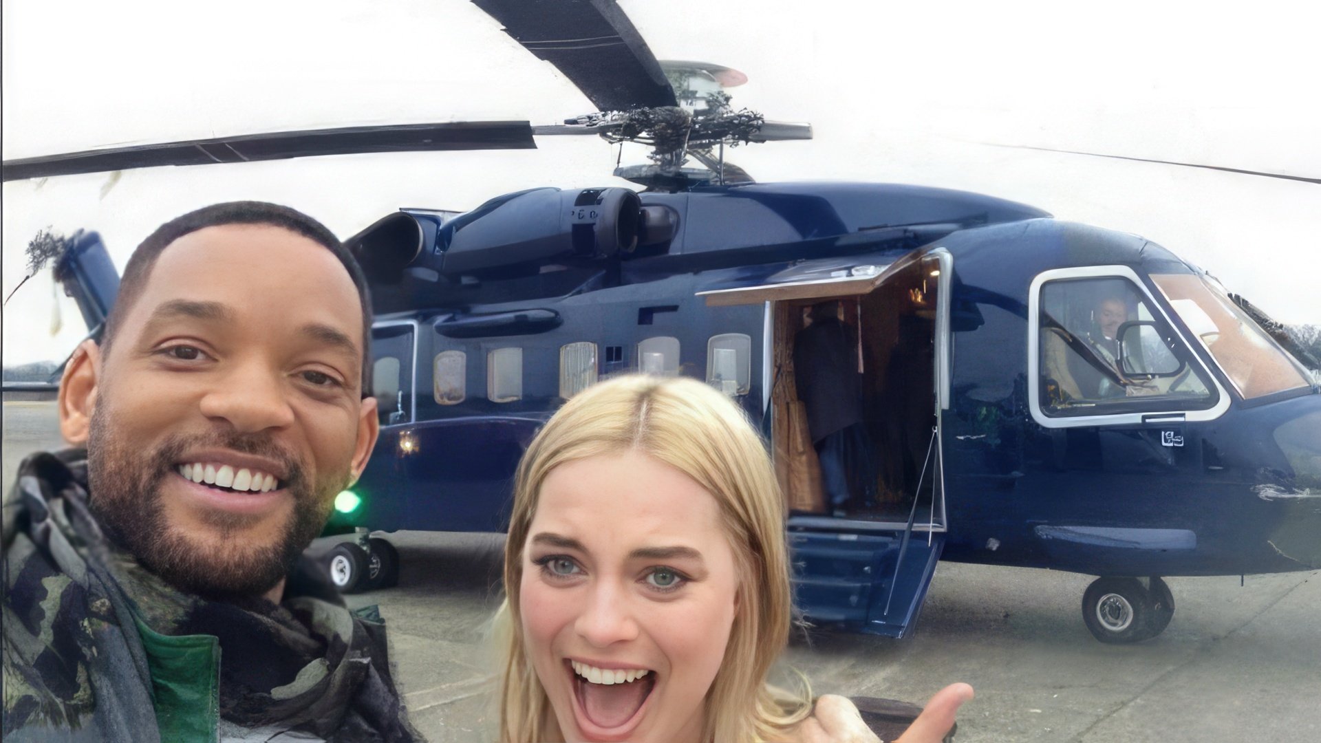 Después del rodaje de Focus, Margot Robbie y Will Smith se hicieron buenos amigos