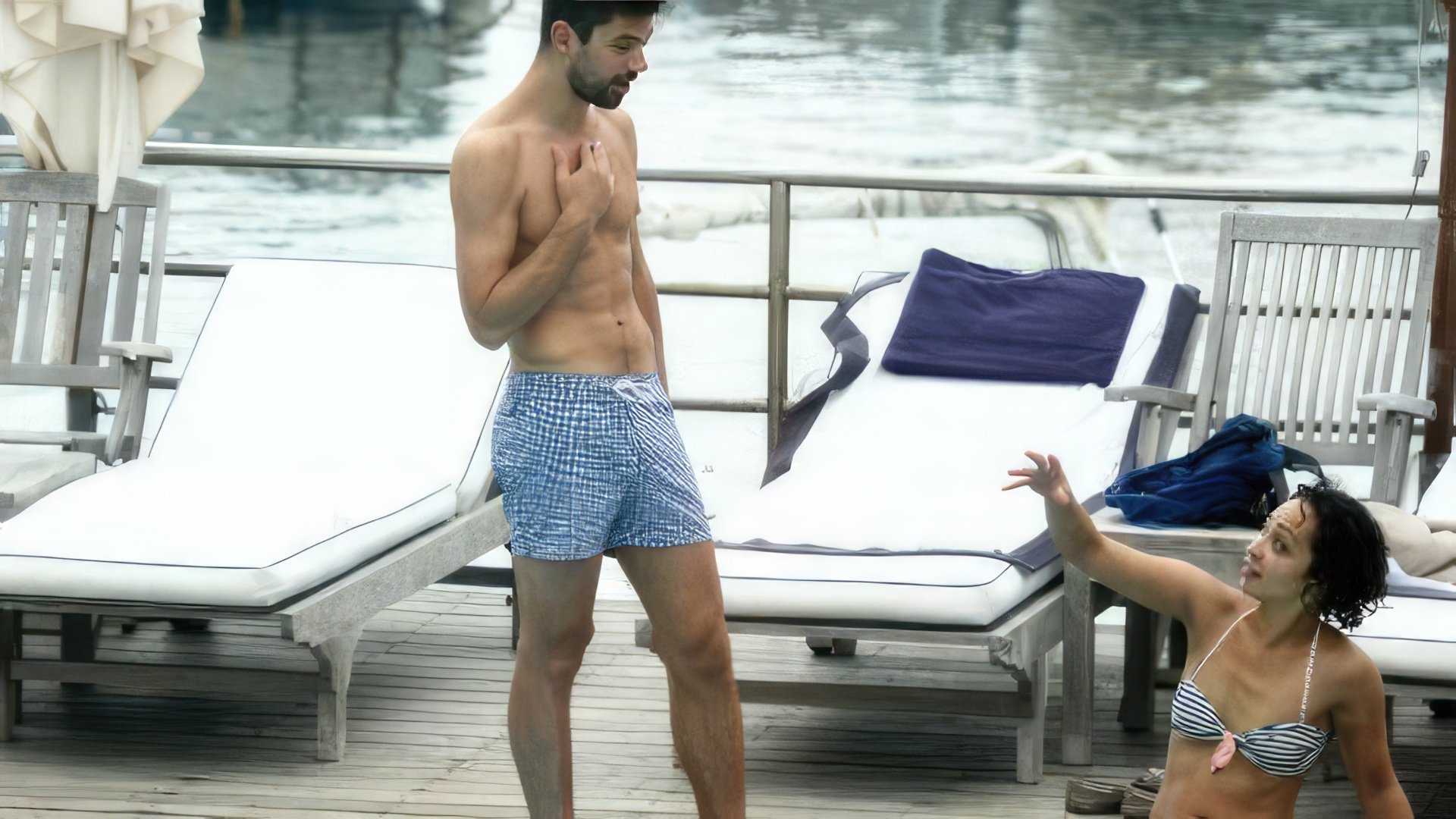 Dominic Cooper y su novia Ruth Negga