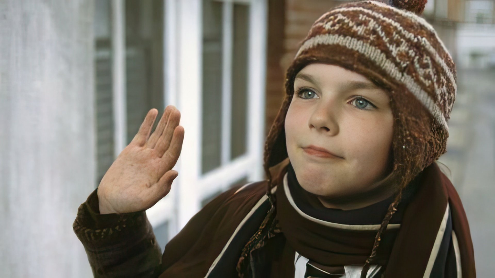 Nicholas Hoult en la película "About a Boy"