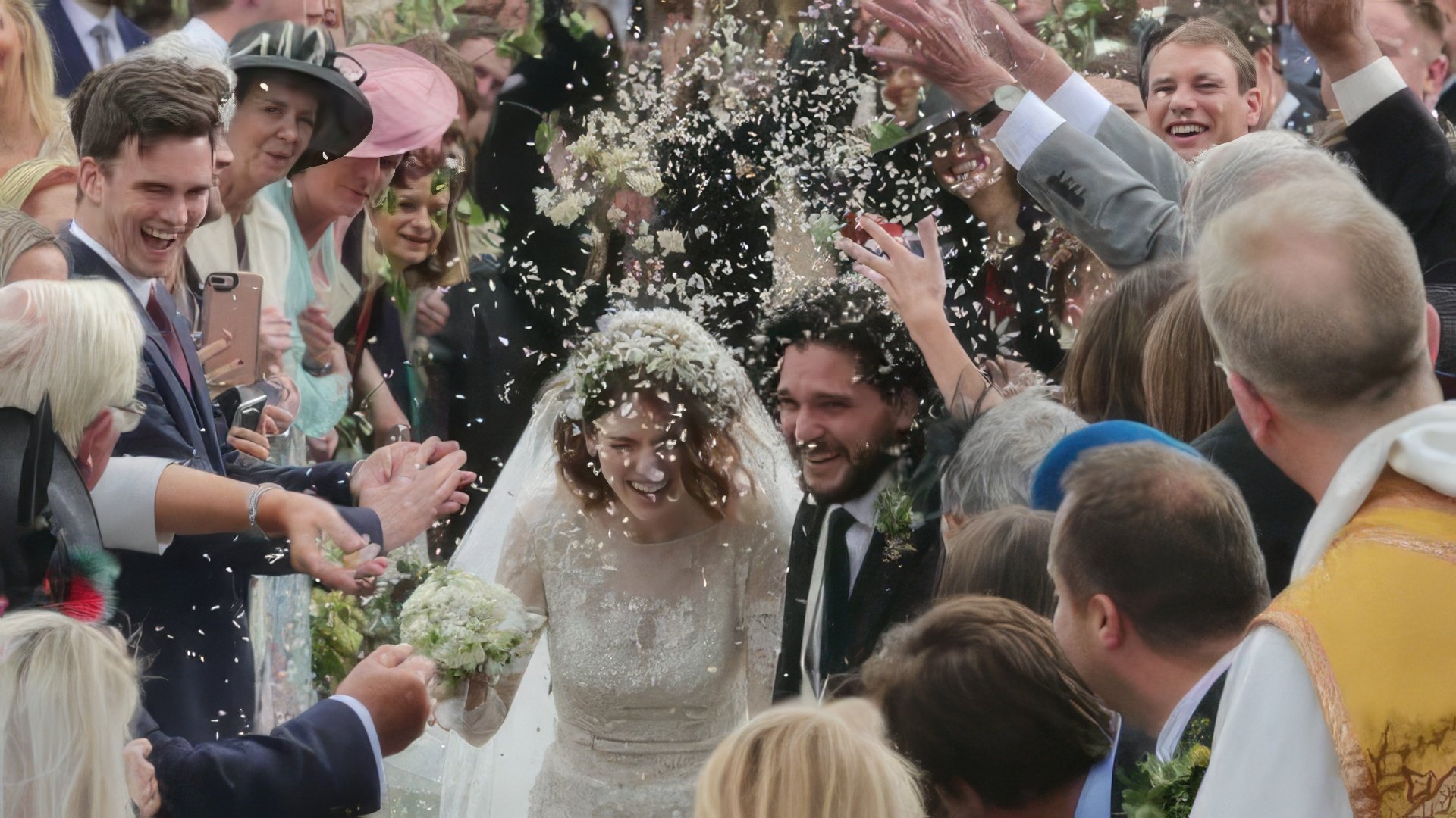 La boda de Kit Harington y Rose Leslie