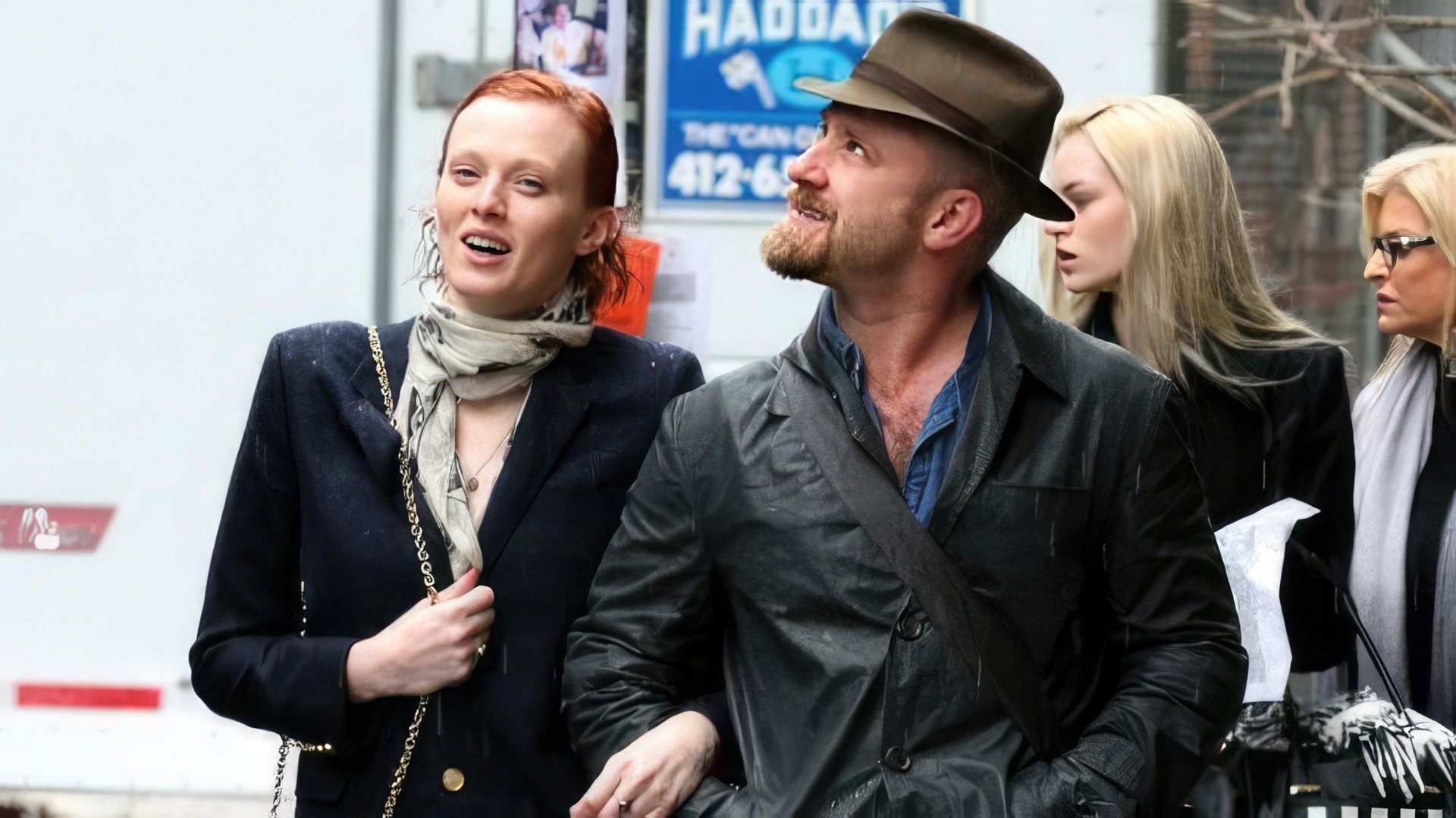 Ben Foster y Karen Elson