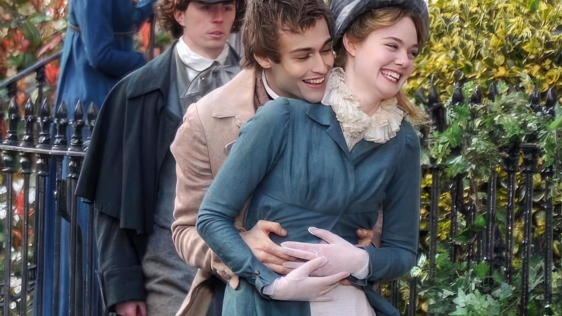 Elle Fanning y Douglas Booth "Mary Shelley"