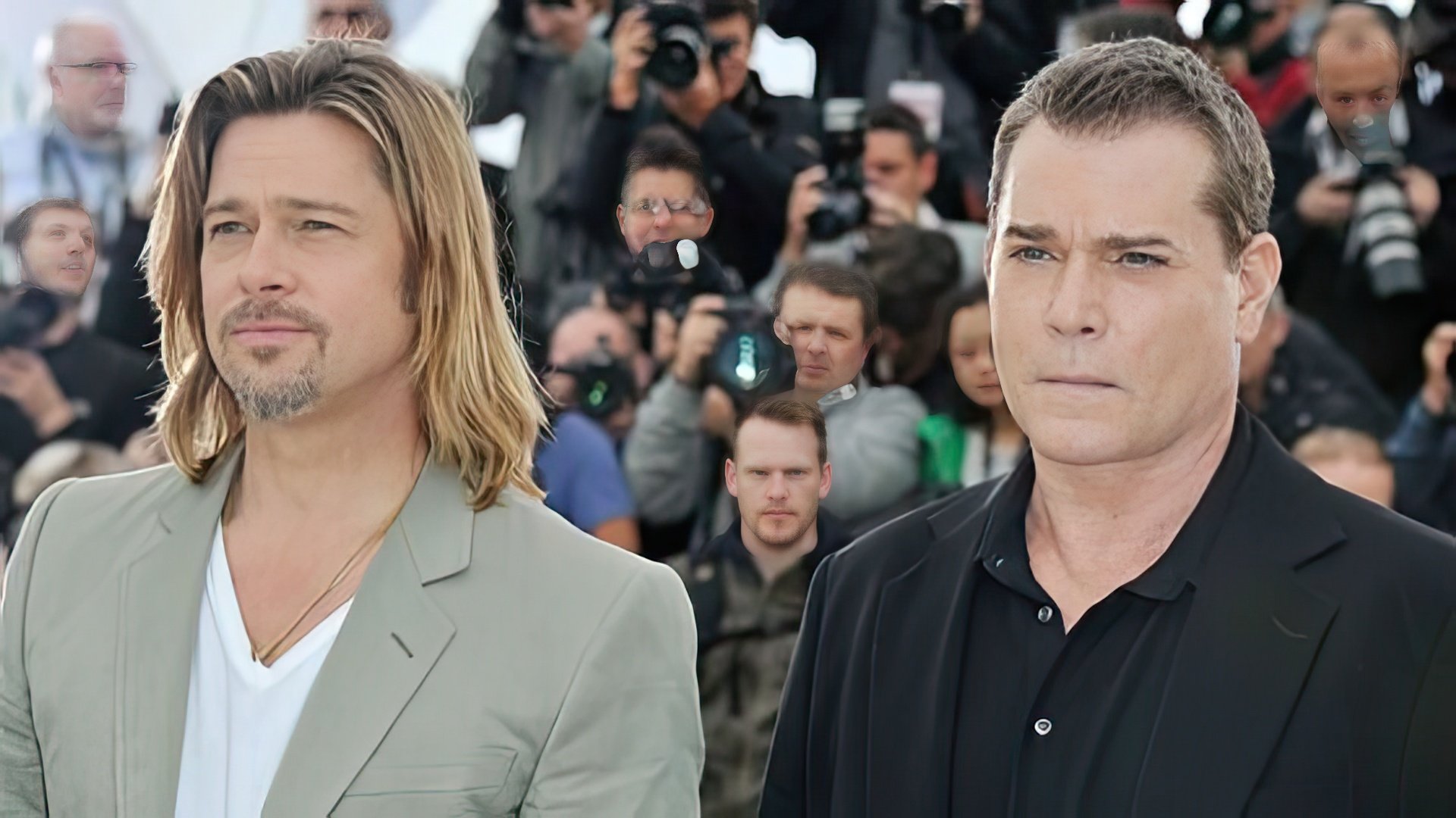Ray Liotta y Brad Pitt