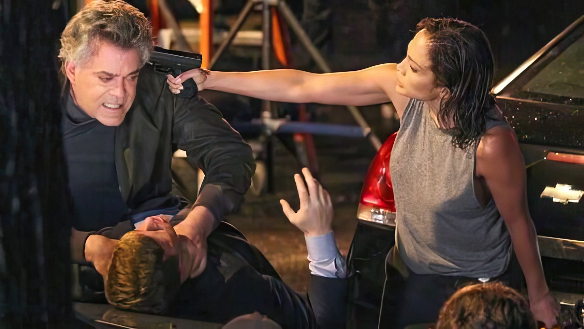 Ray Liotta en el Set de 'Shades of Blue'
