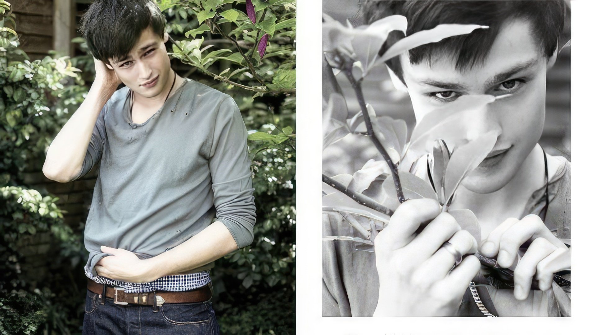 El joven Douglas Booth trabajó como modelo
