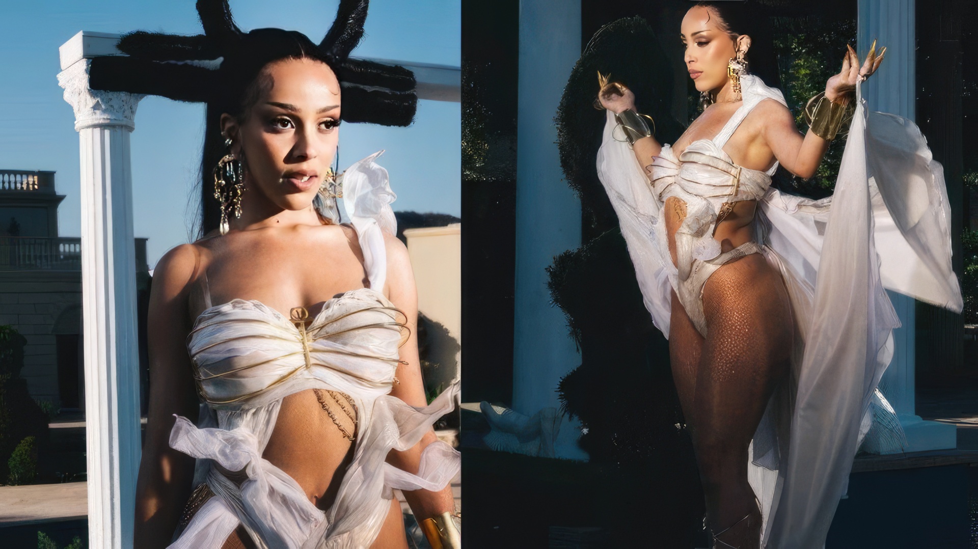 Doja Cat en una sesión de fotos
