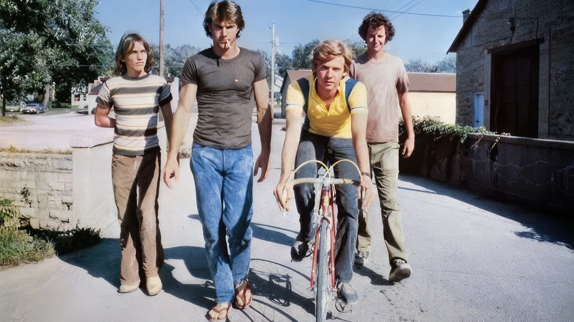 Una escena de la película 'Breaking Away'