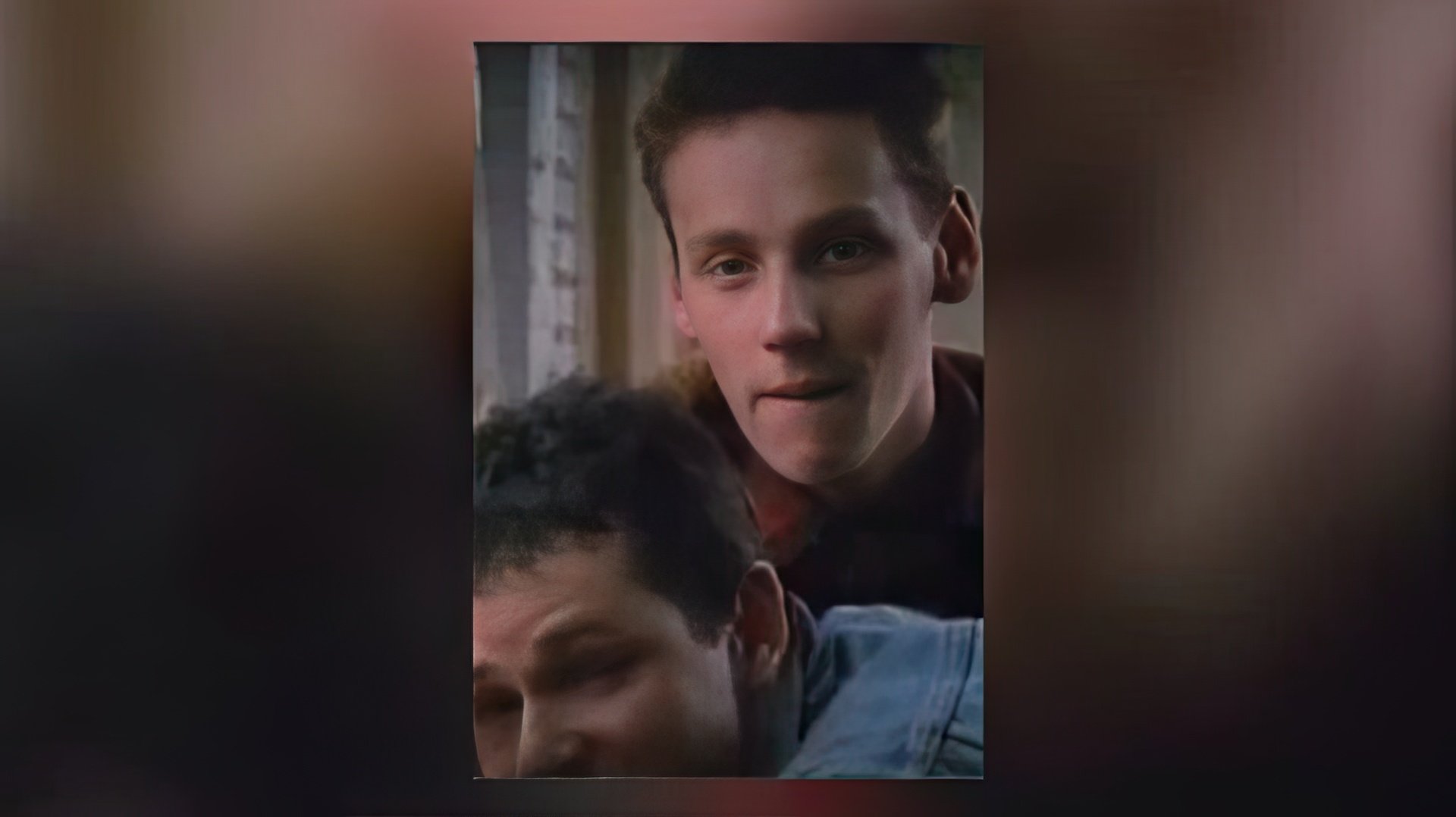 Ewen Bremner en su juventud