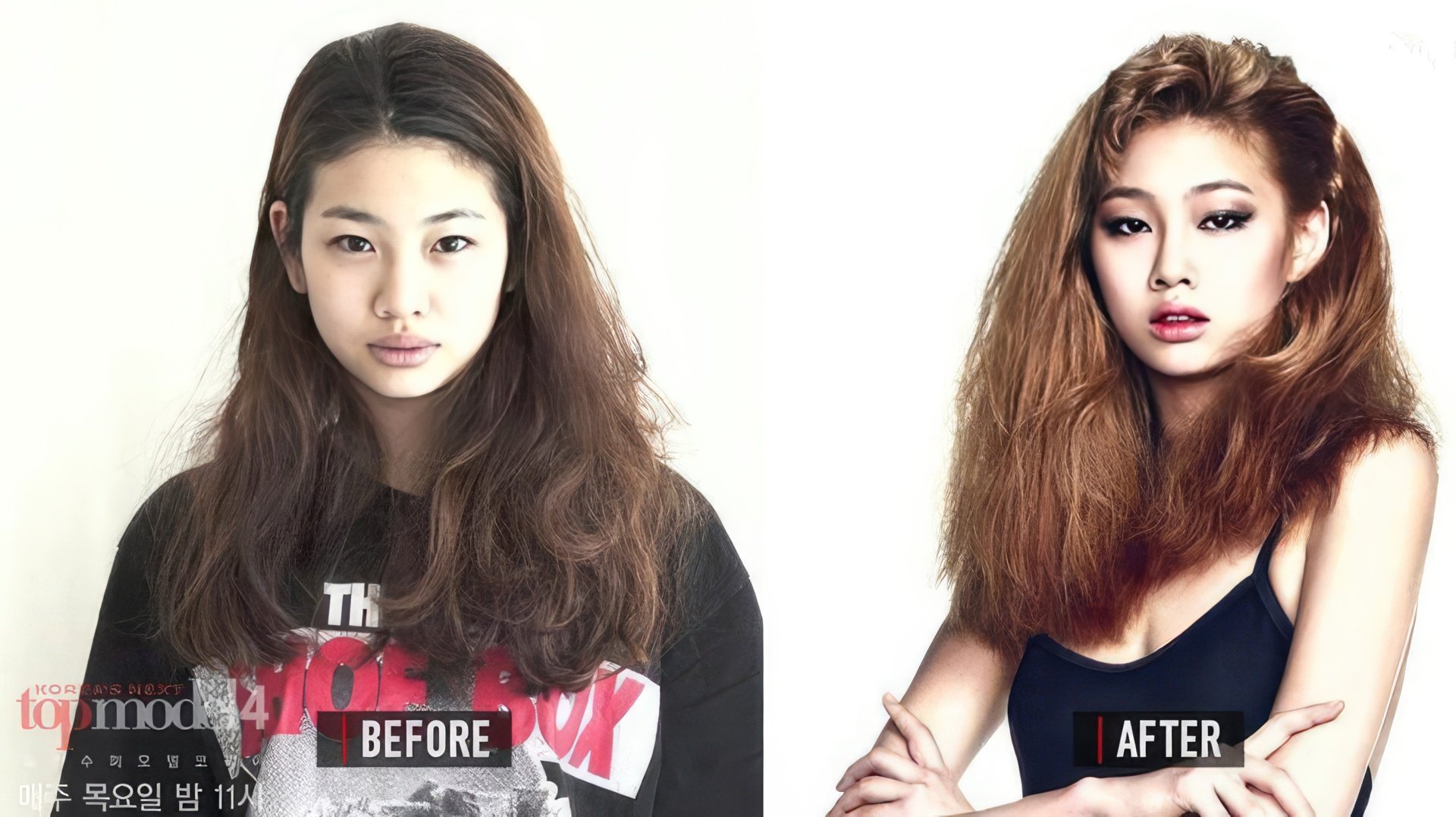 HoYeon en el programa 'Korea's Next Top Model'