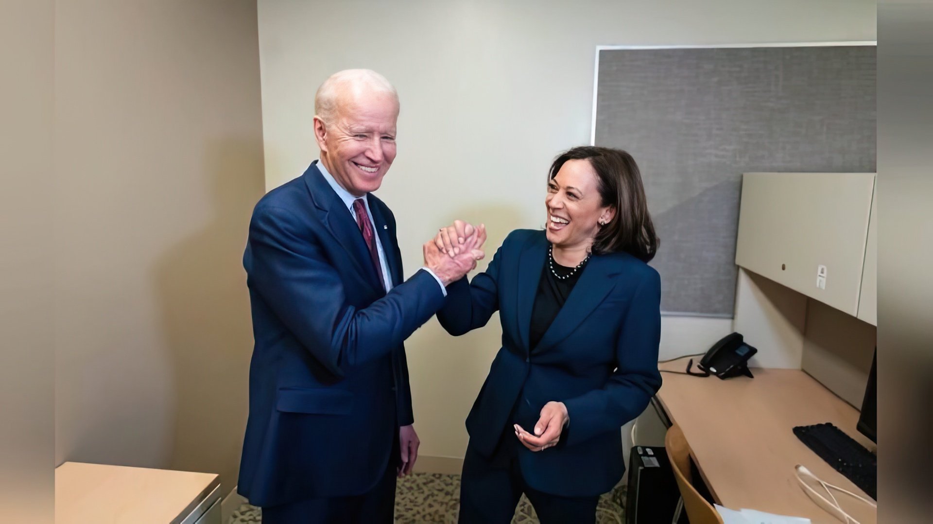 Kamala Harris y Joe Biden