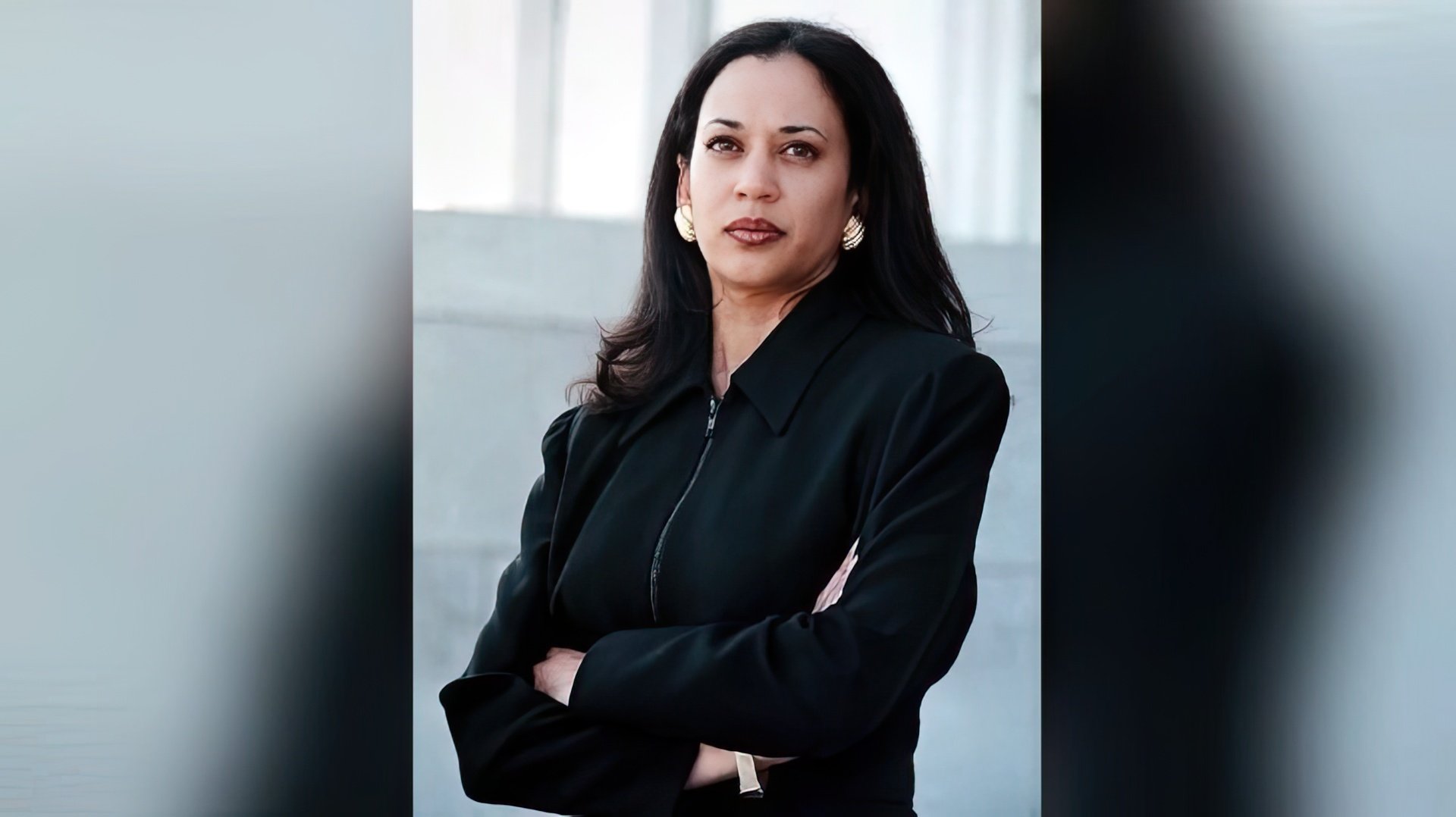 Kamala Harris al comienzo de su carrera