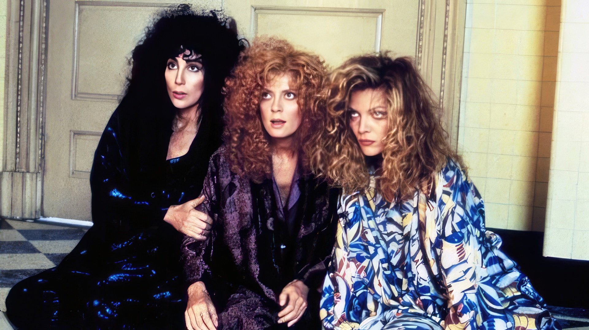 Una escena de The Witches of Eastwick