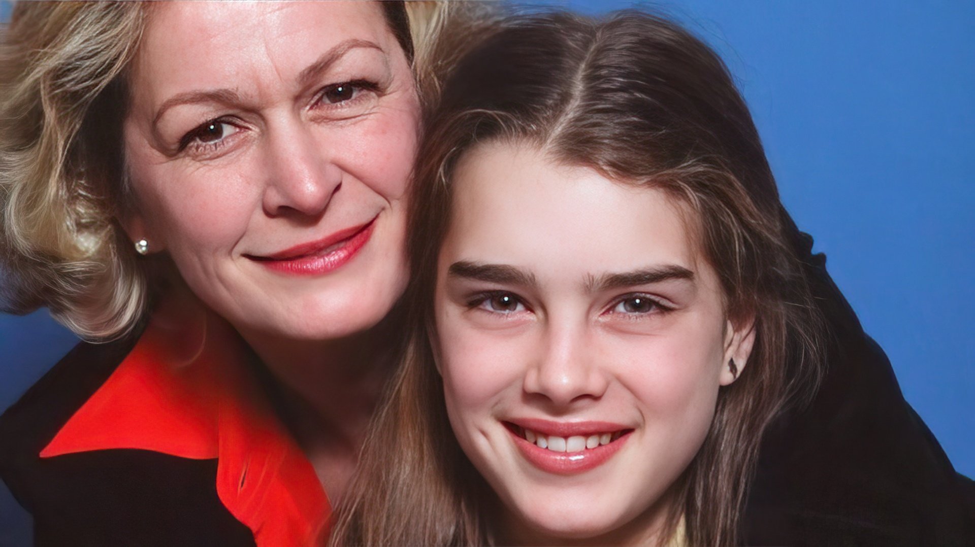 Brooke Shields con su madre
