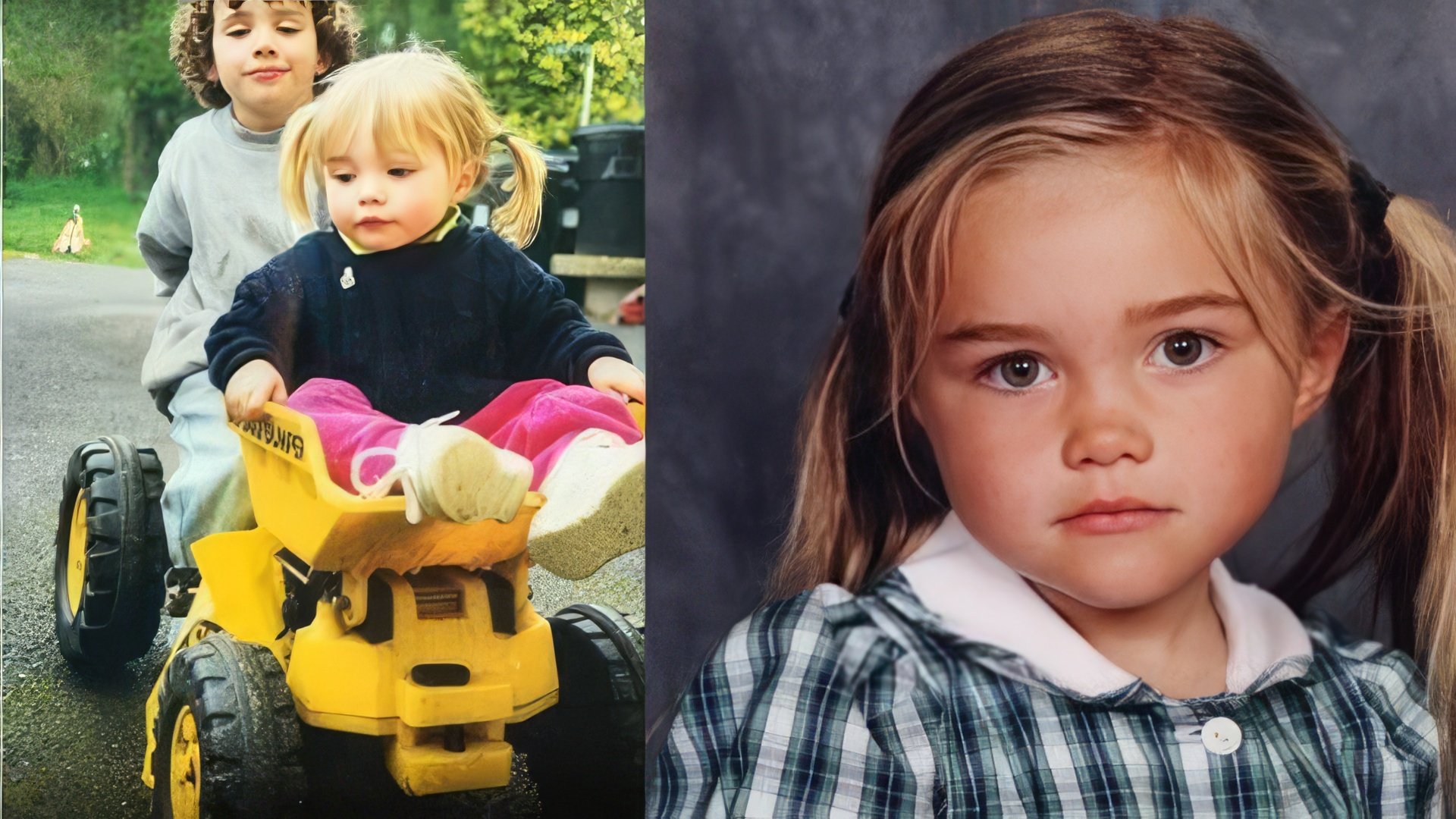 Florence Pugh de niña