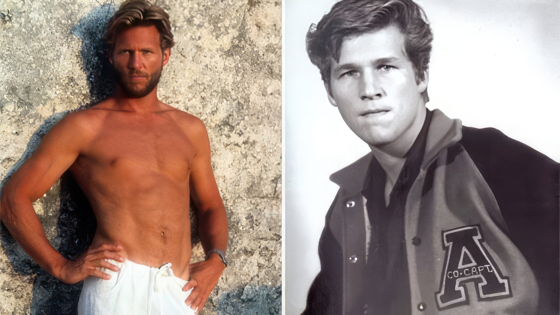 Jeff Bridges durante sus primeros años de carrera