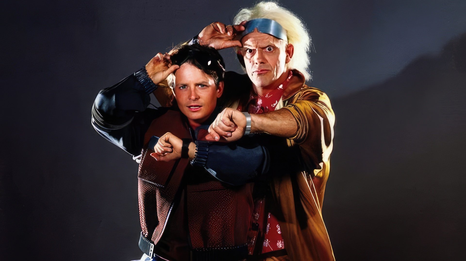 Michael J. Fox y Christopher Lloyd