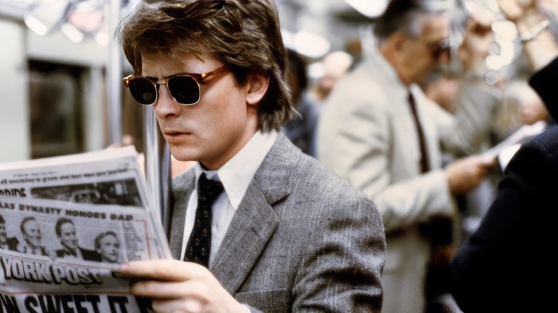 Michael J. Fox en Bright Lights, Big City