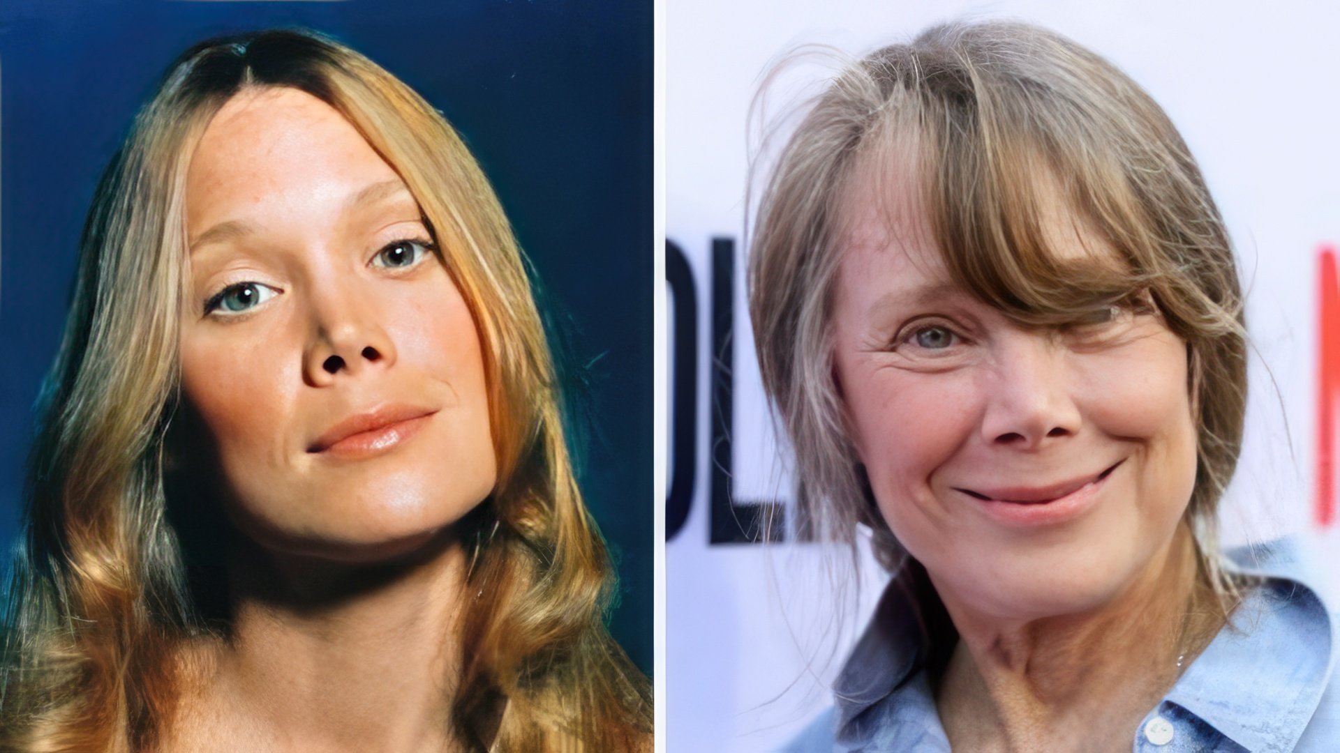Sissy Spacek antes y ahora