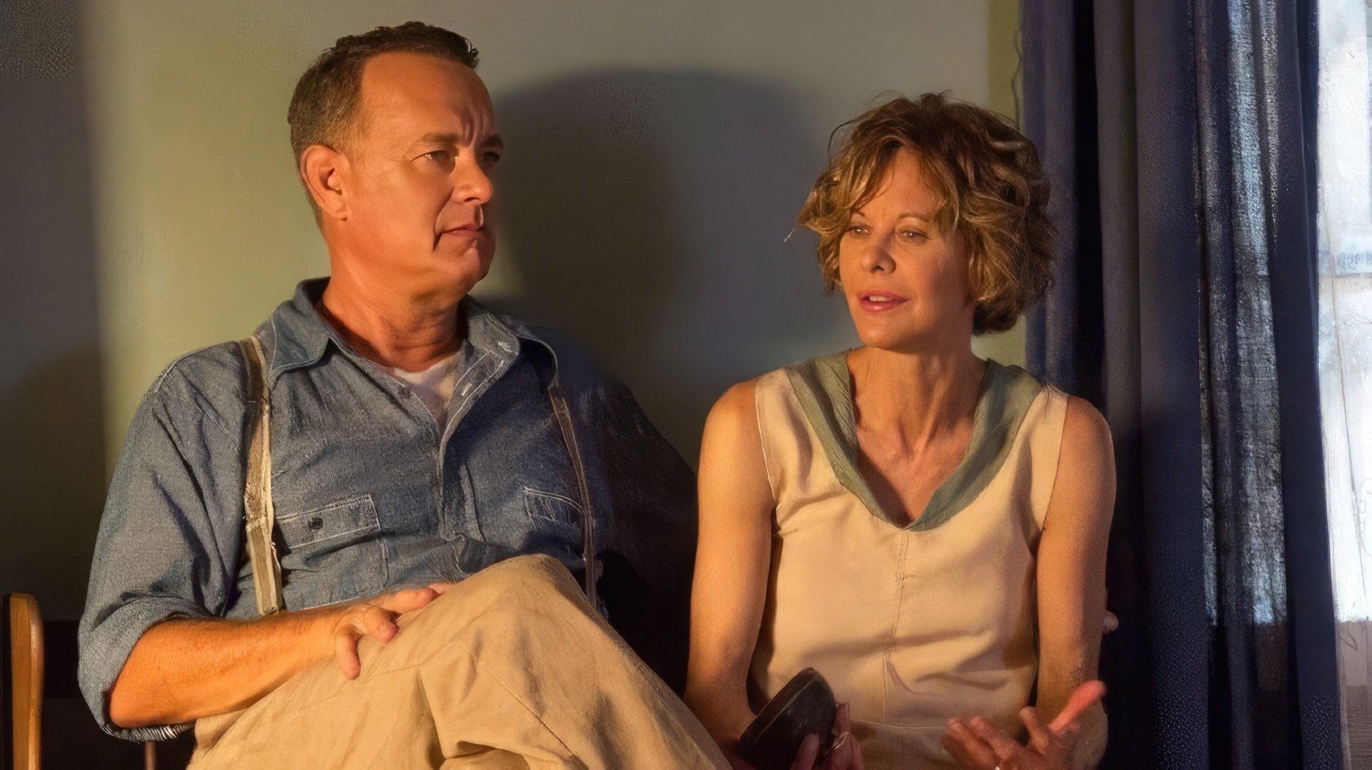 Tom Hanks y Meg Ryan en Ithaca