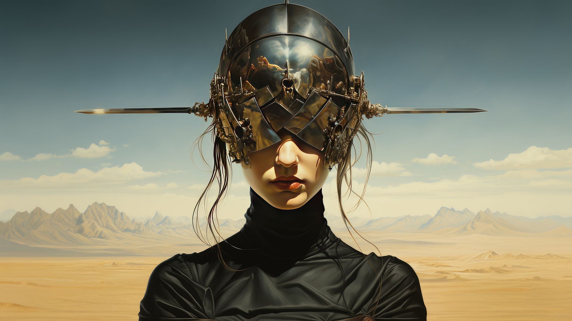El Dos de Espadas significa la necesidad de mantener un equilibrio entre corazón y mente