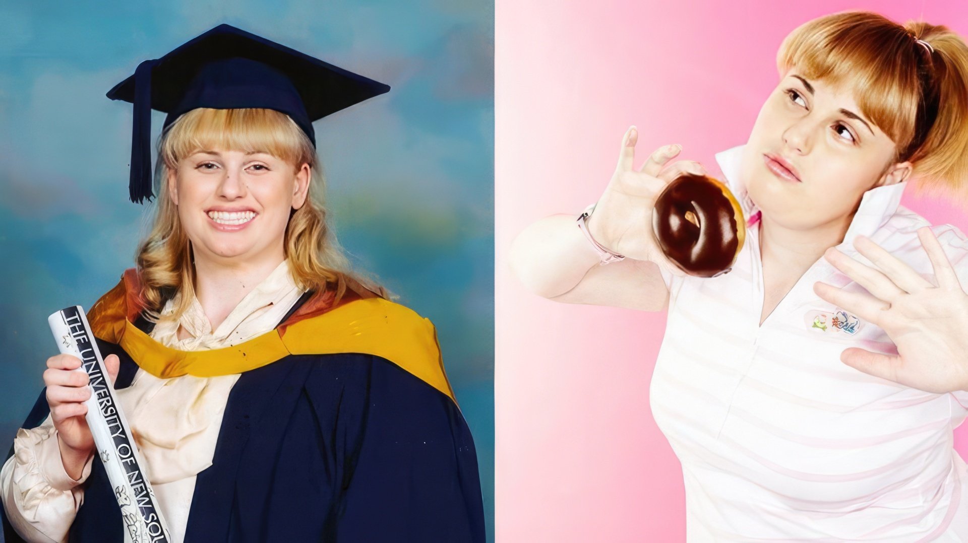 Rebel Wilson en su juventud