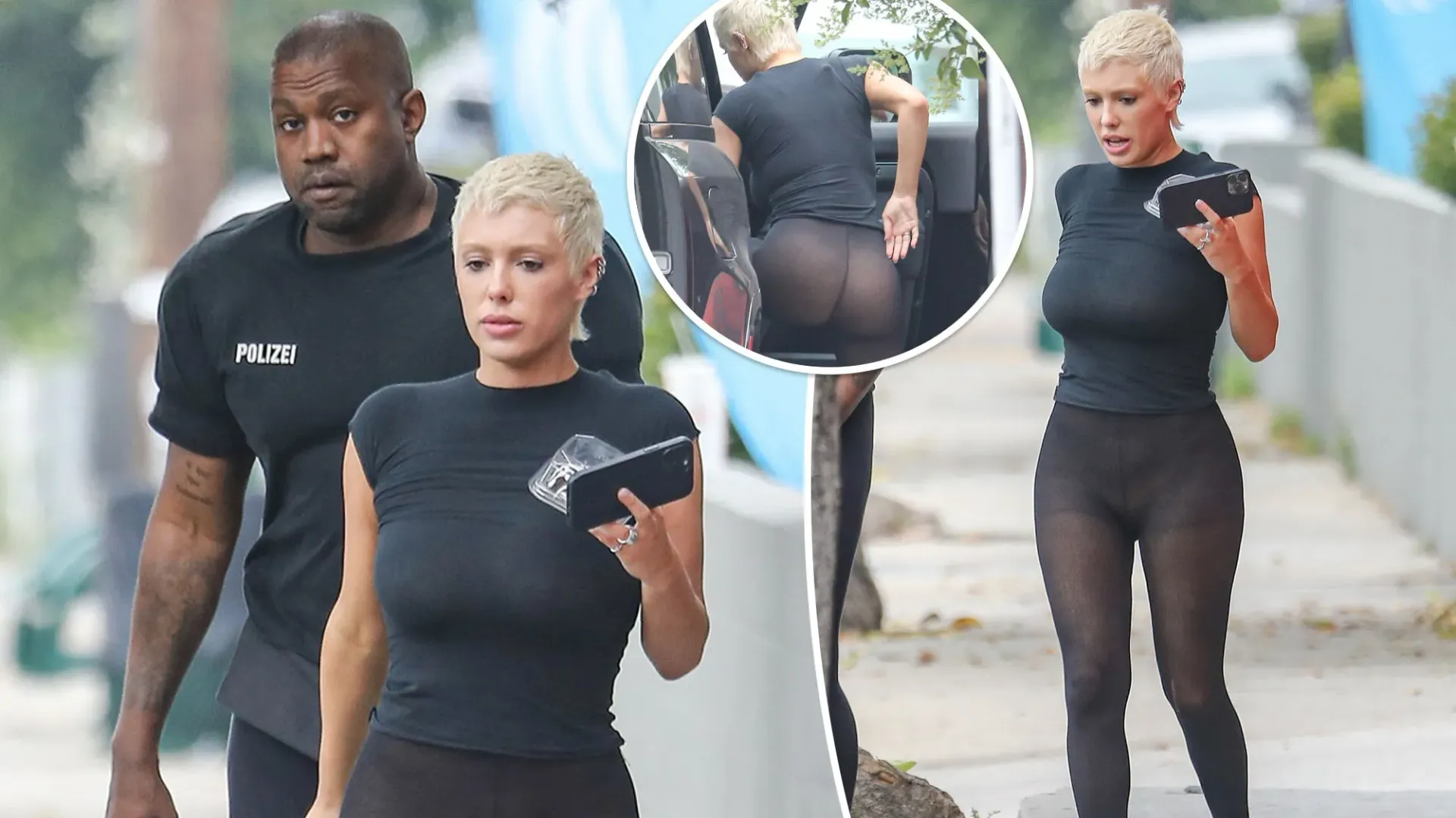 Kanye West y Bianca Censori