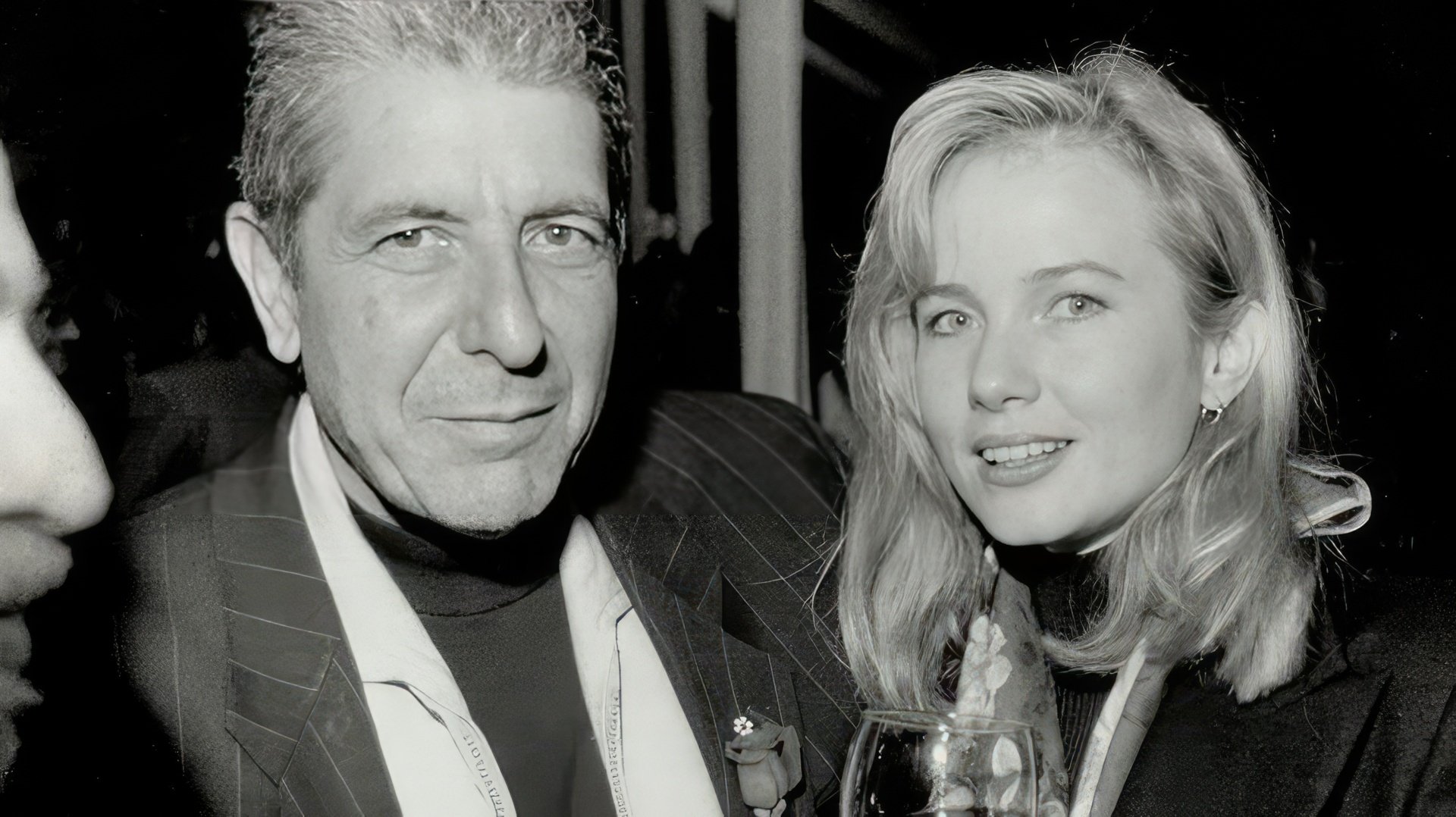 Leonard Cohen con Rebecca De Mornay