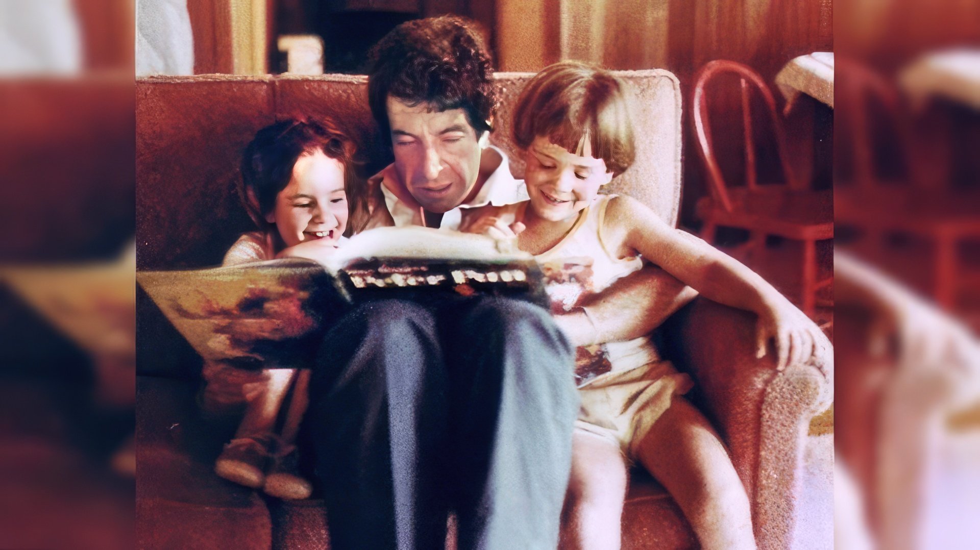 Leonard Cohen y sus hijos