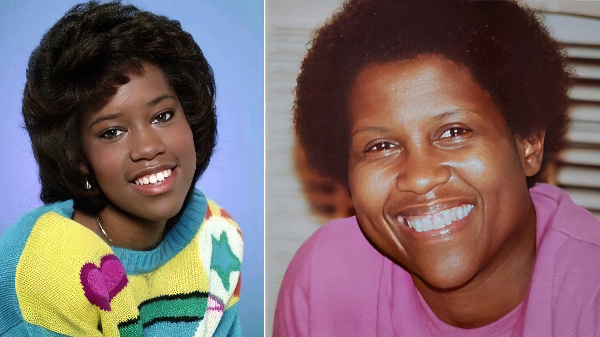 Regina King de joven y su madre