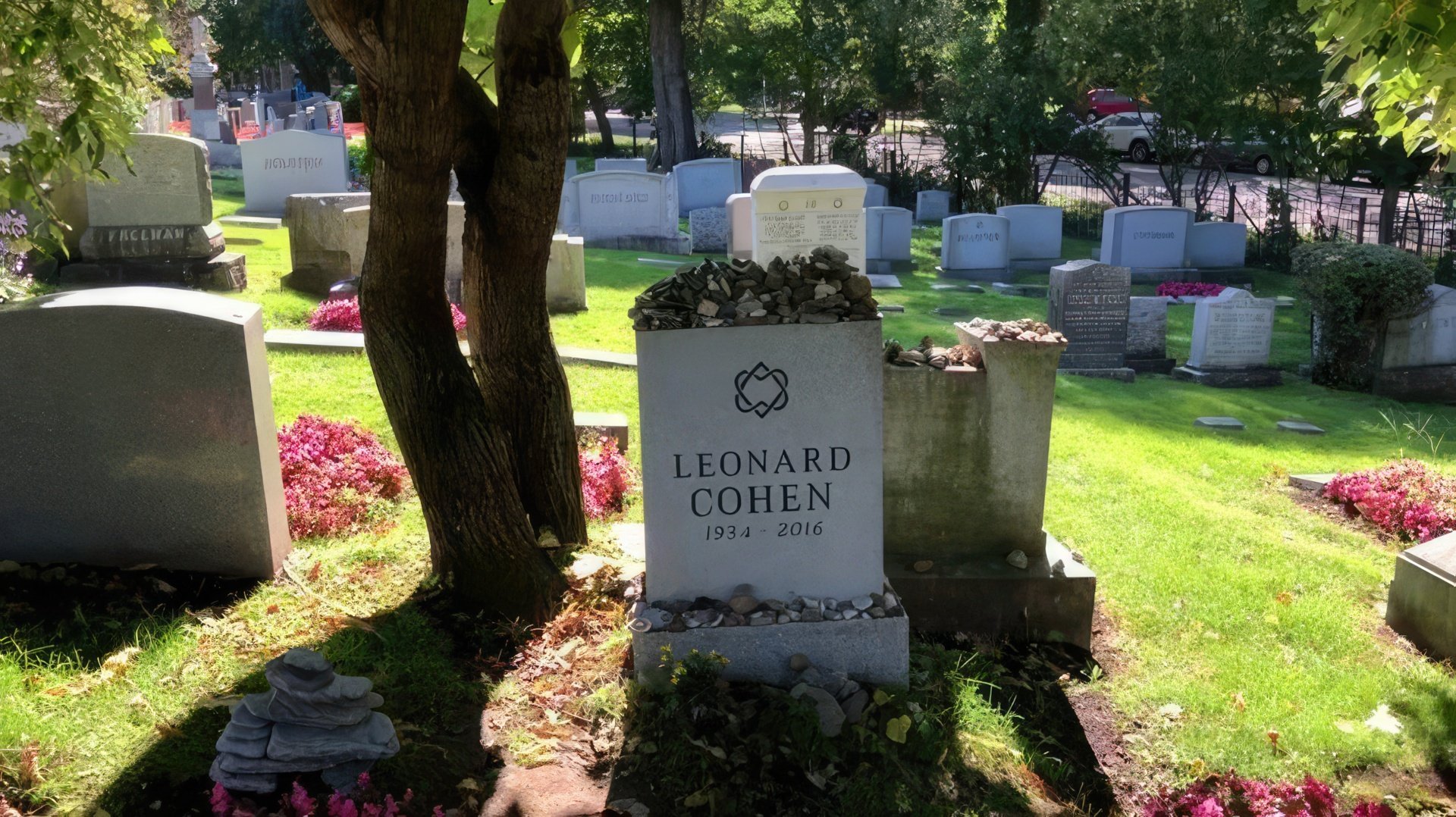 La tumba de Leonard Cohen