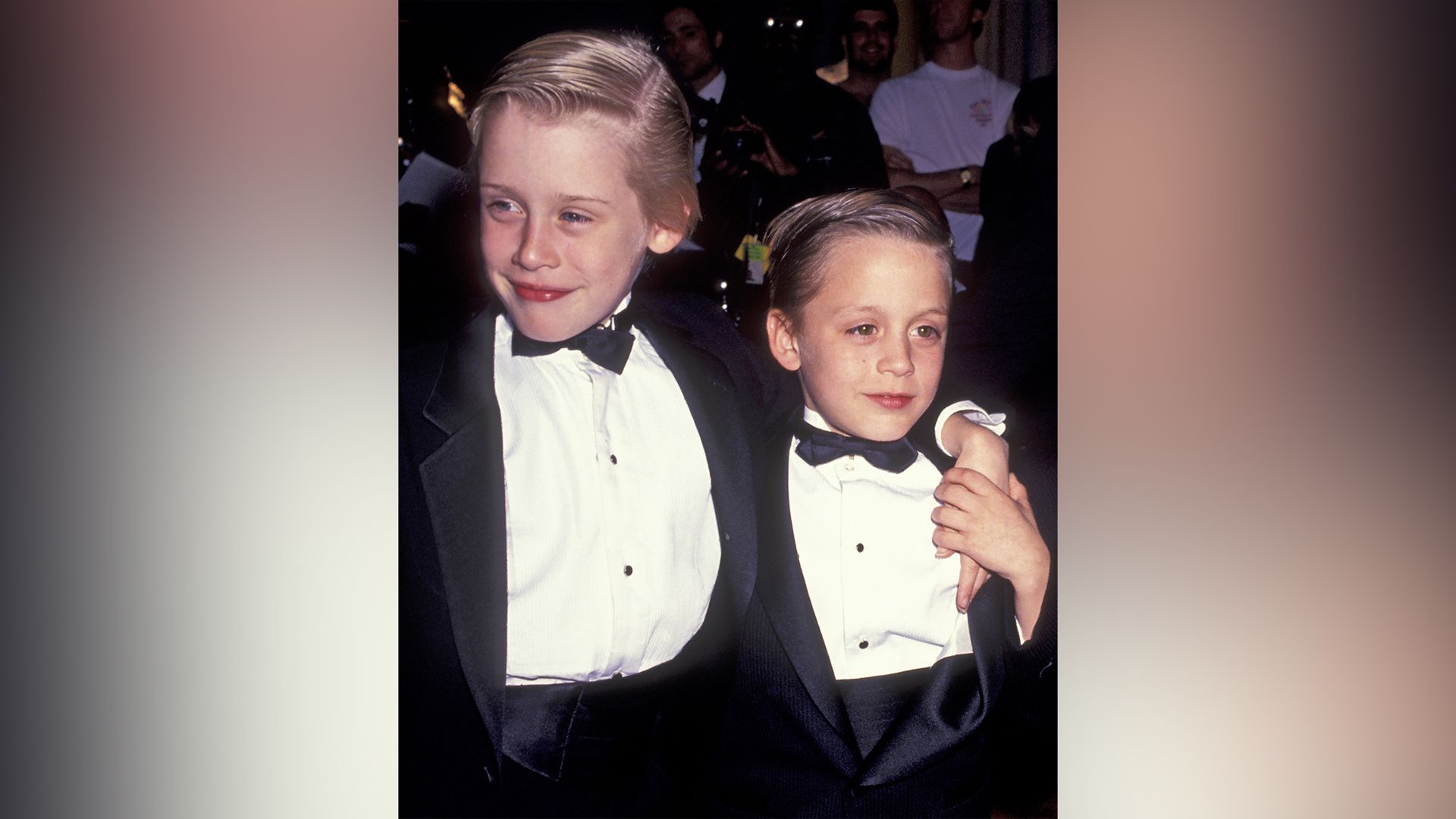 Macaulay Culkin y su hermano menor Kieran Culkin