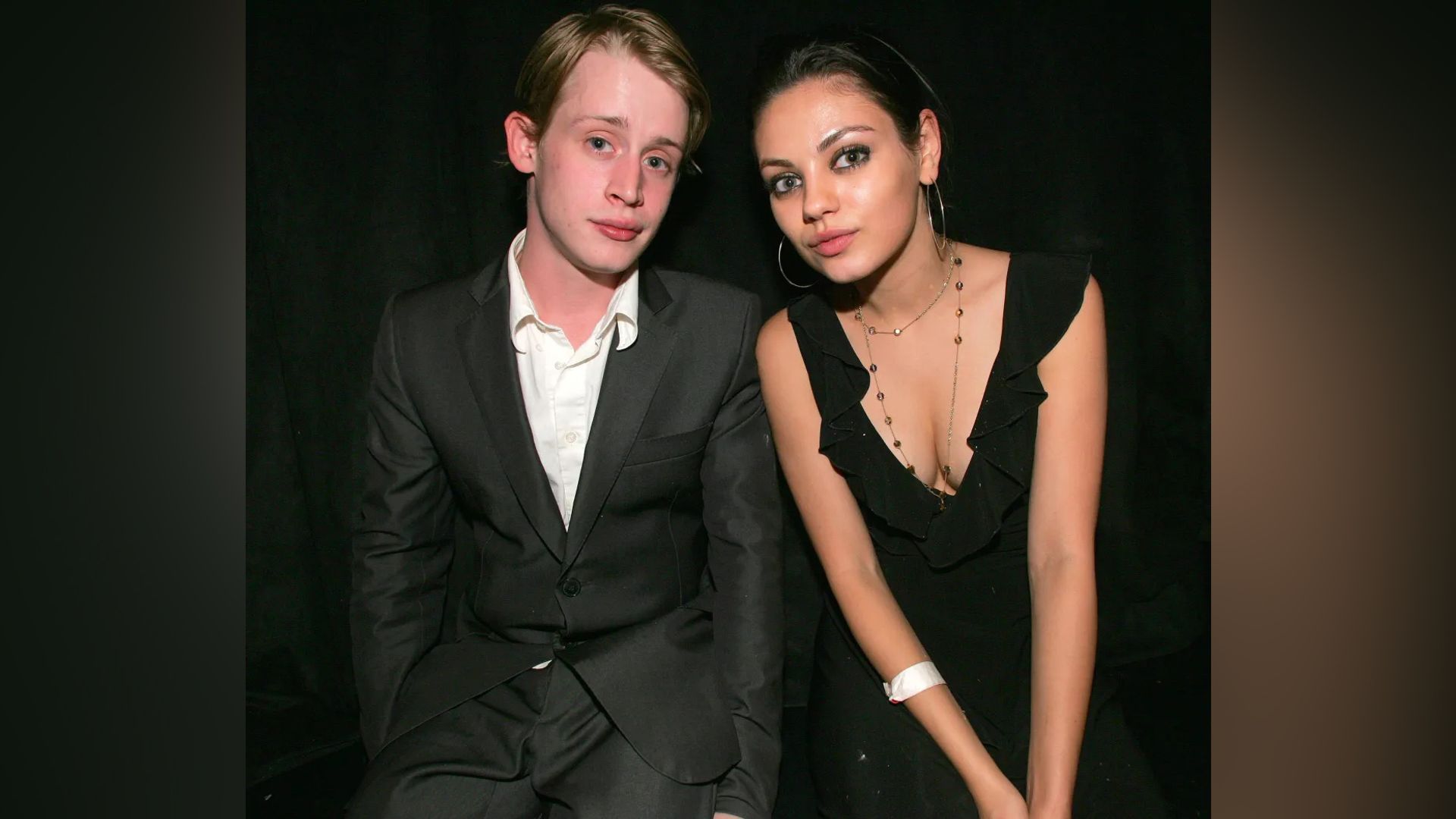 Macaulay Culkin y Mila Kunis