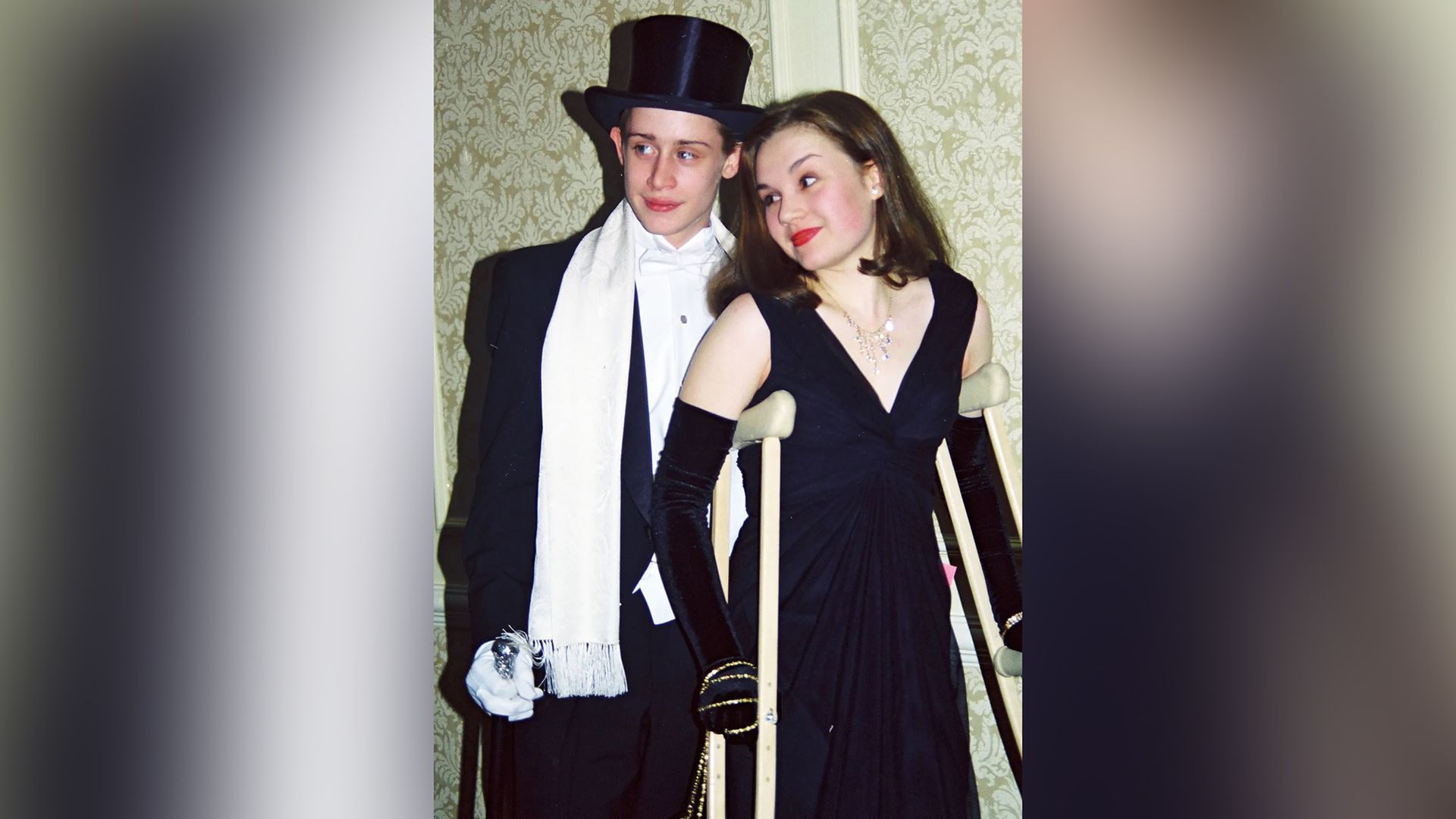 Macaulay Culkin y Rachel Miner