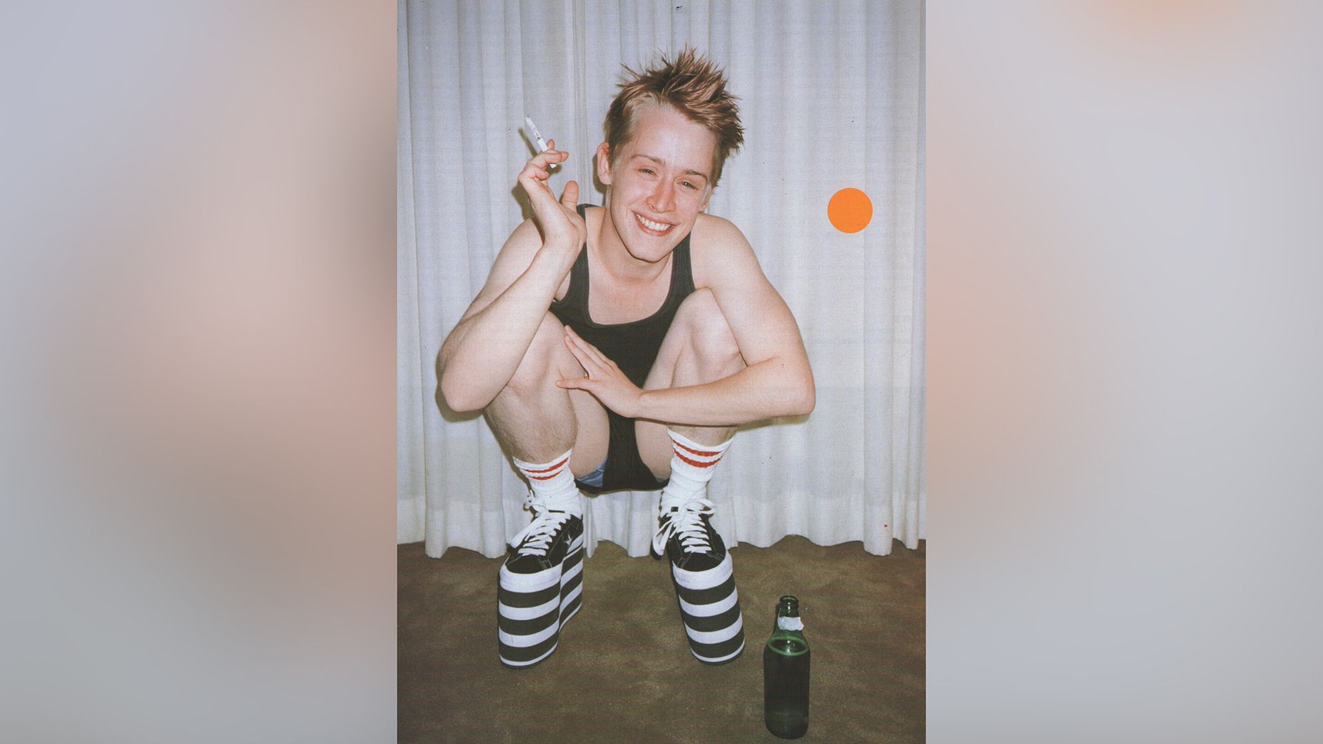 Macaulay Culkin en su juventud
