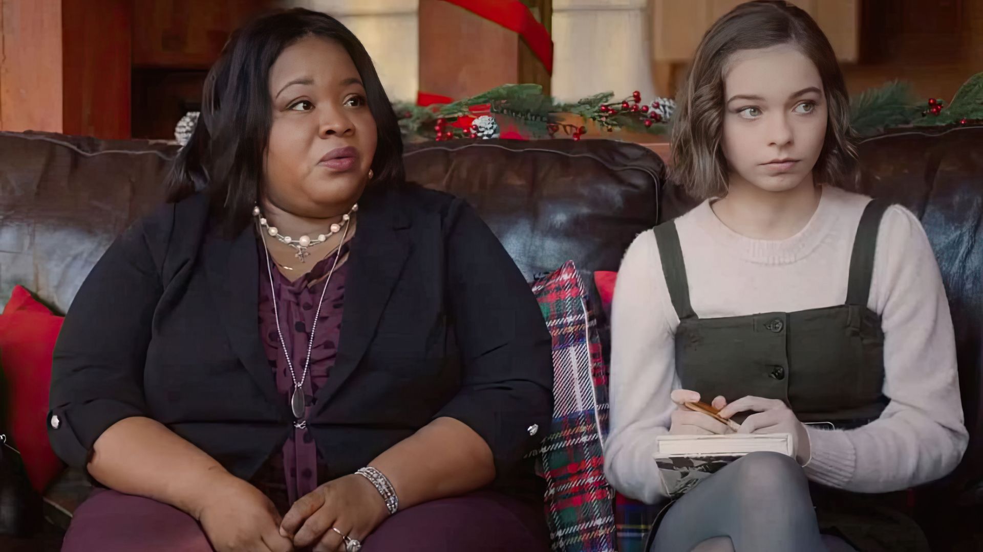 Emma Myers en la película 'A Taste of Christmas'