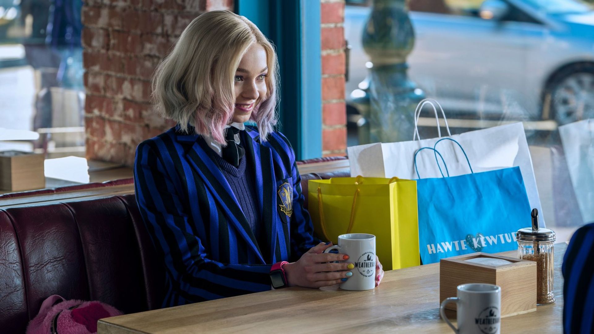 Emma Myers en la serie 'Wednesday'