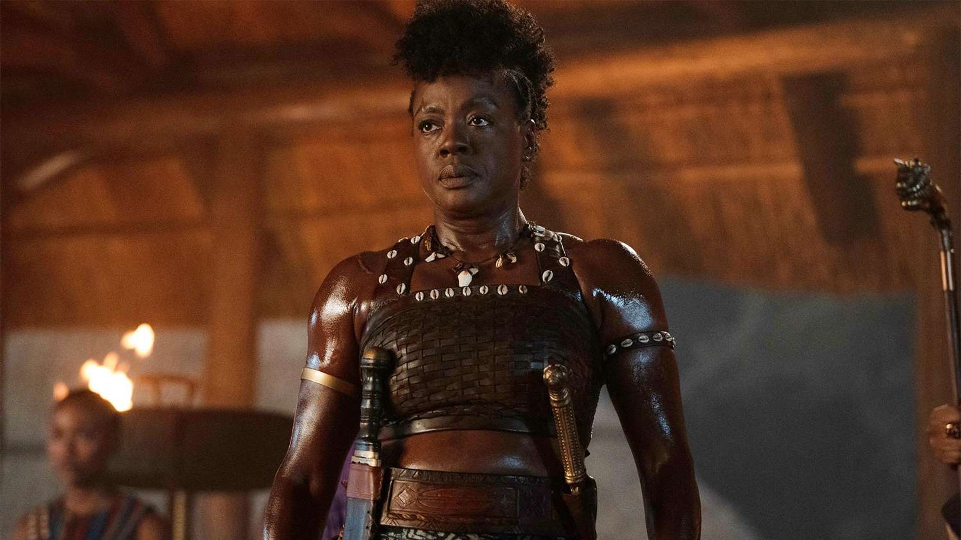 Viola Davis en la película "The Woman King"