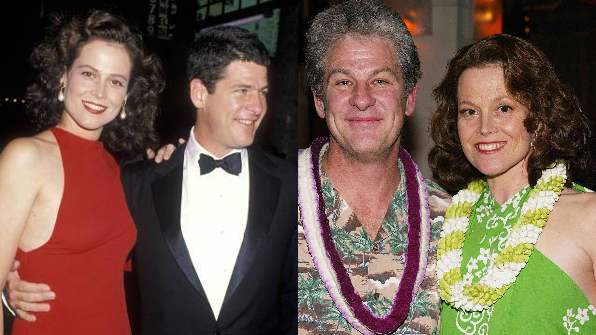 Sigourney Weaver y su esposo Jim Simpson