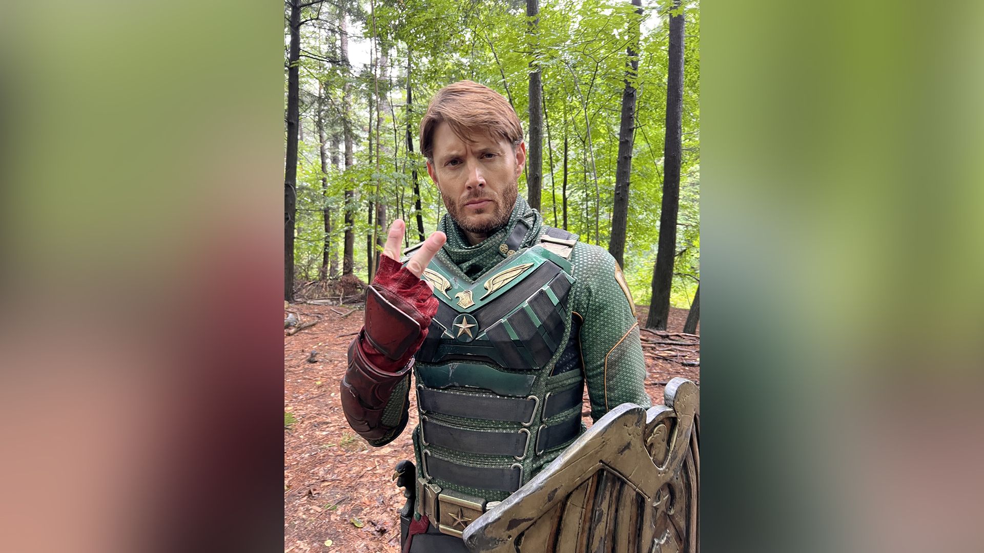 Jensen Ackles en el set de 'The Boys: Gen V'