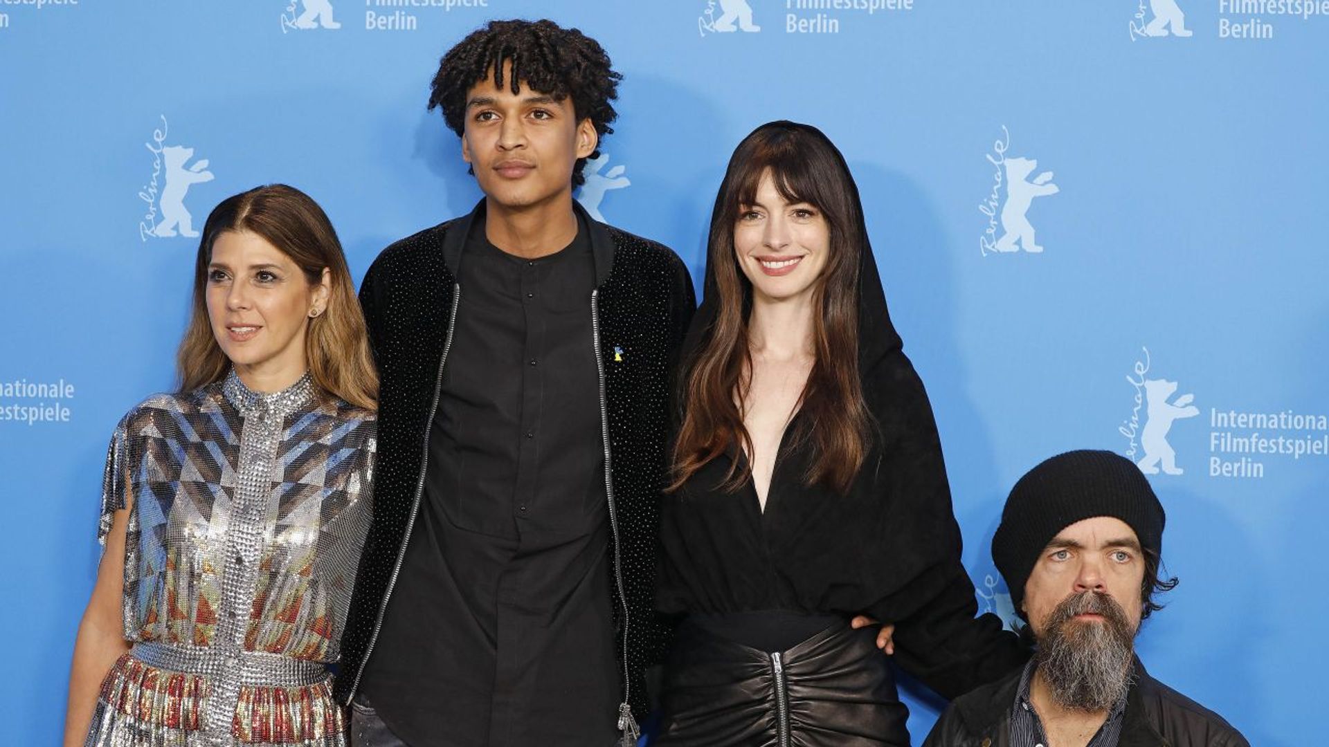 El elenco de 'She Came to Me' en el Festival de Cine de Berlín