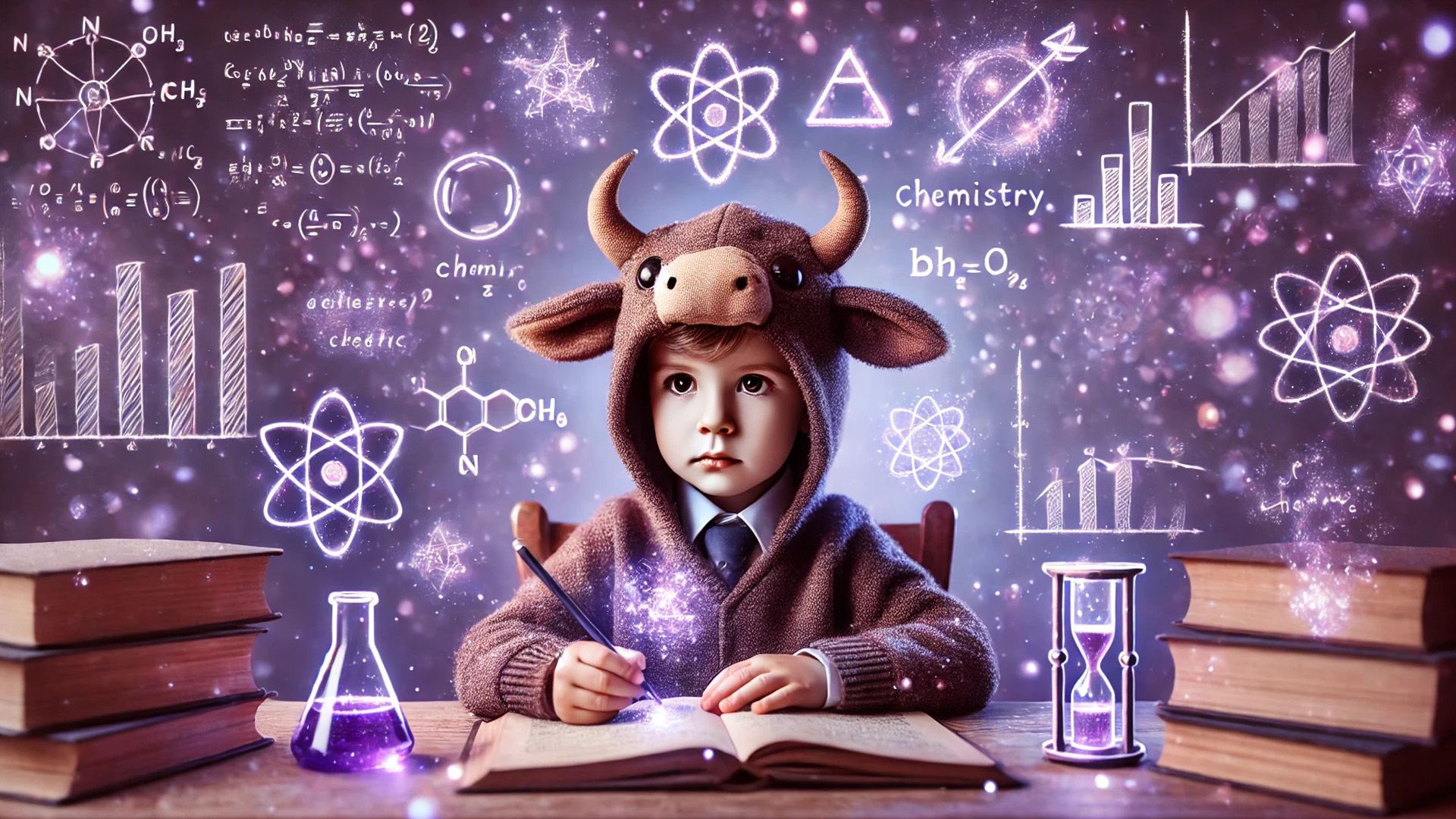 Los jóvenes Bueyes son estudiantes diligentes, exitosos en ciencias naturales