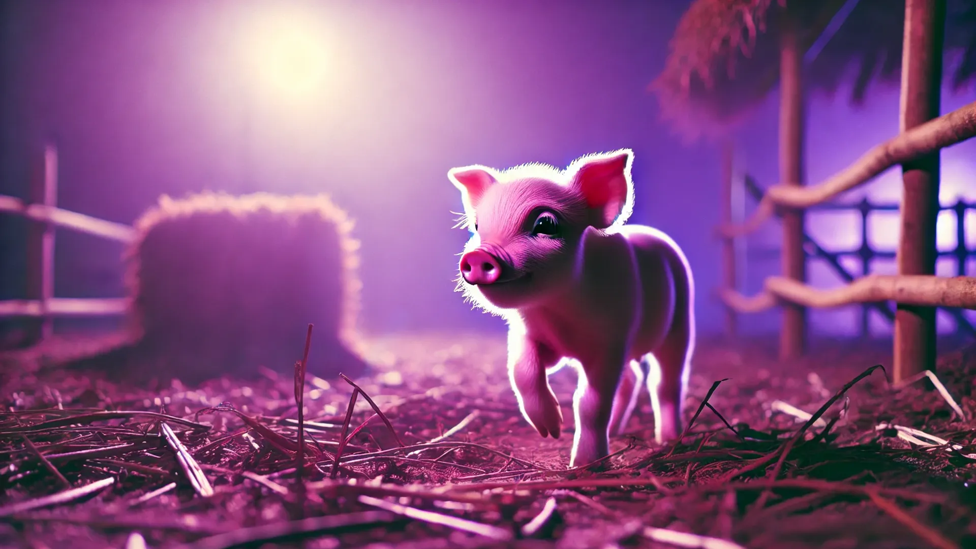 Los Cochinillos son muy alegres y curiosos