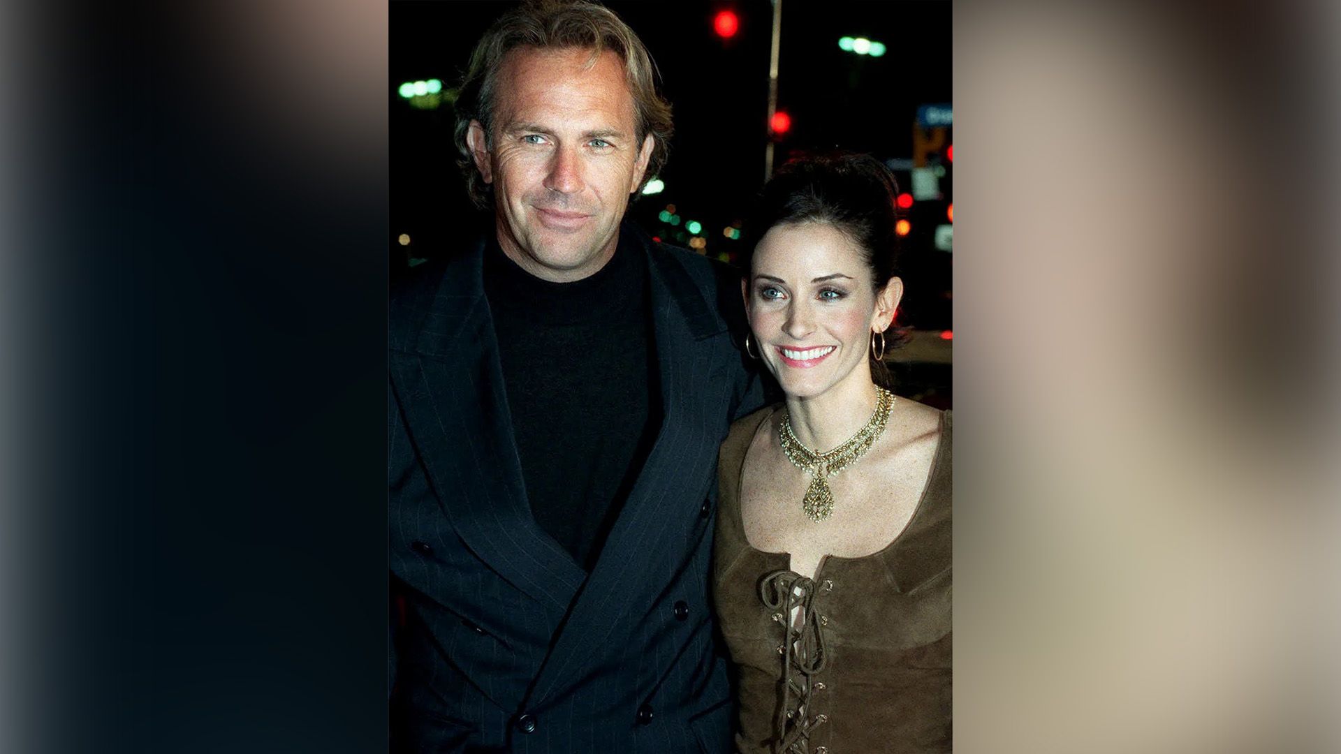 Courteney Cox y Kevin Costner