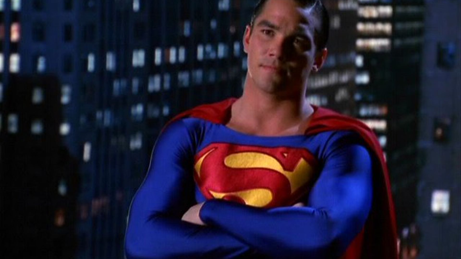 El actor Dean Cain como Superman