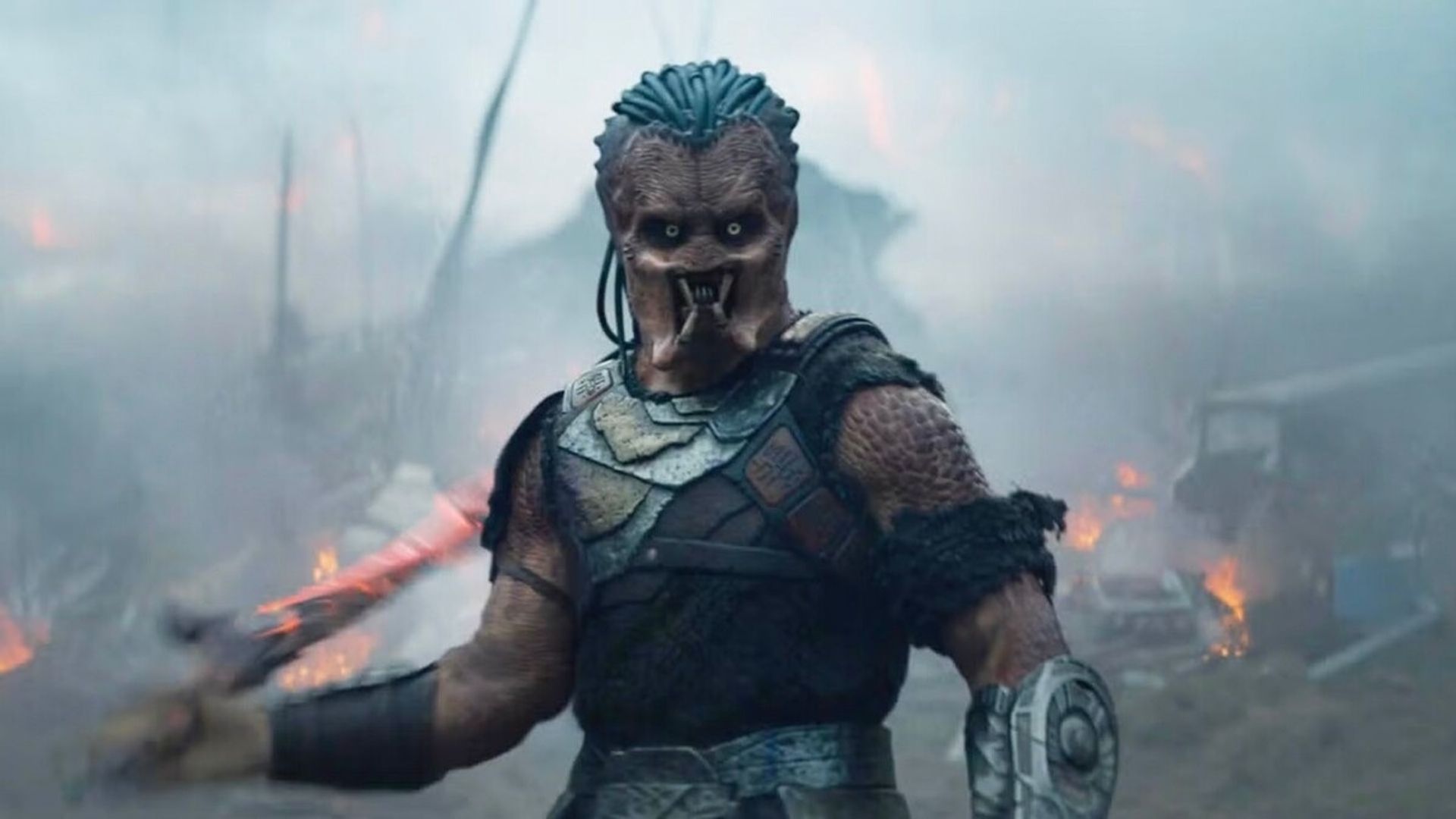 Fotograma de la película "Predator: Badlands"