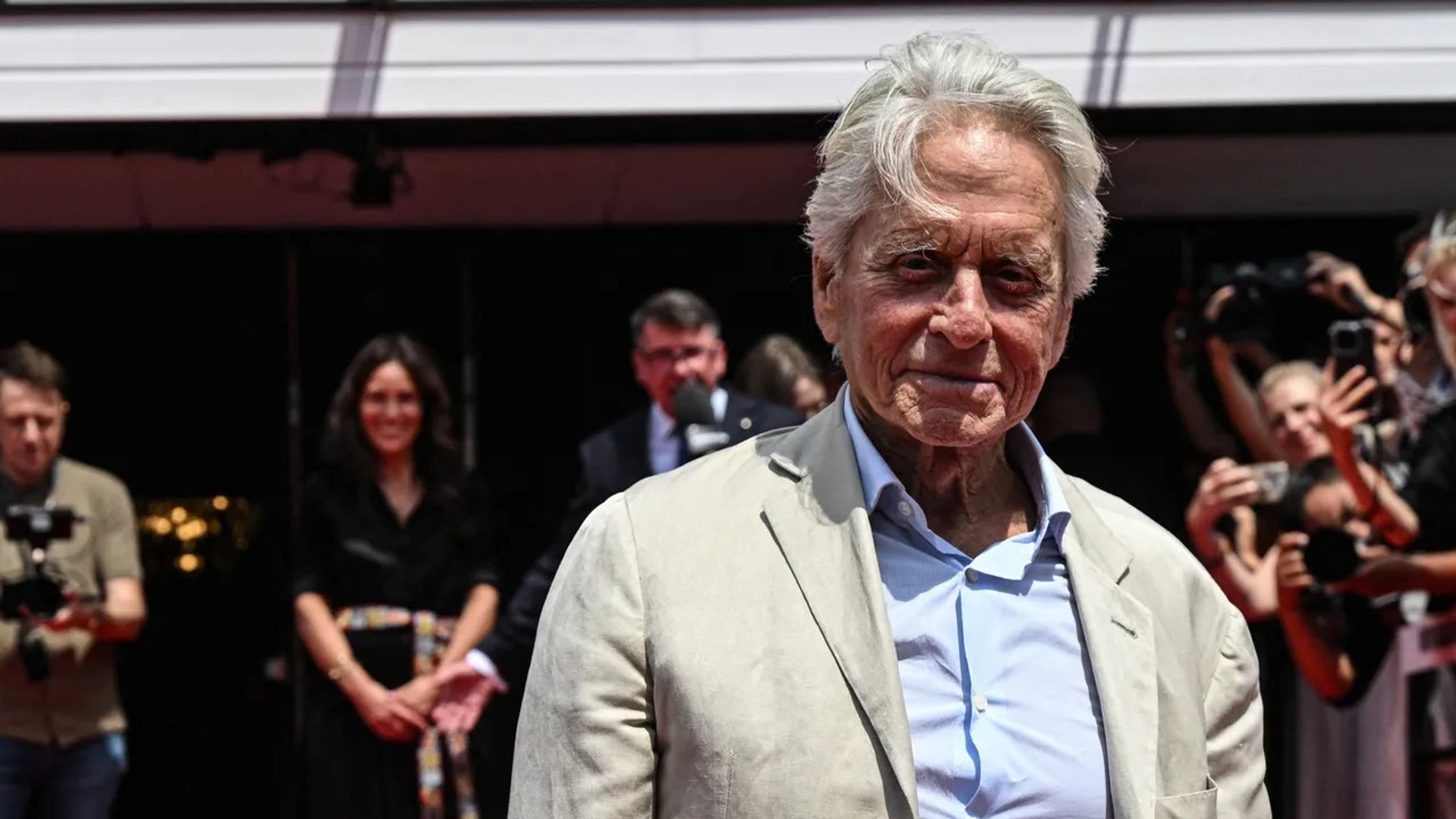 El actor Michael Douglas
