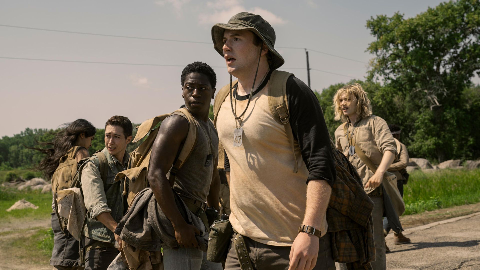 Una escena de "The Long Walk"
